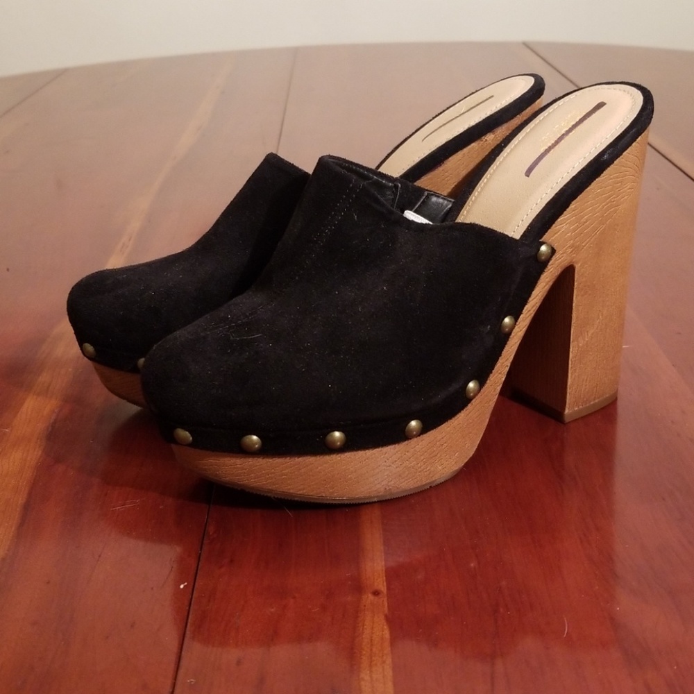 New Mossimo 5" Vegan Suede Mules